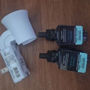 White Barn Wallflowers Fresh Fall Morning Fragrance Refill And Wallflower Plug